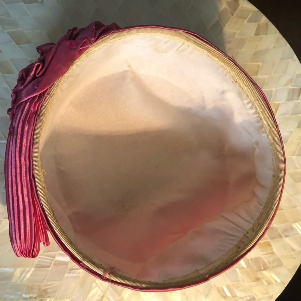 Vintage Hot Pink Hat - Picture 12 of 16